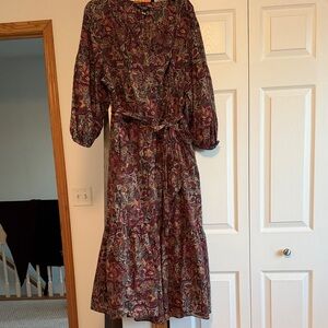 Ralph Lauren Paisley Print Dress
